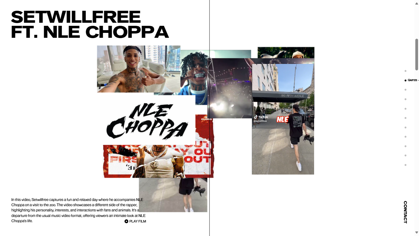 The Roger Hub is an immersive web experience showcasing the tennis-inspired 'On' sneakers, a collaboration born out of a partnership with the legendary Roger Federer.